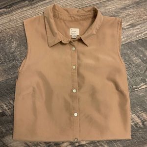 A NEW DAY 💠 Sleeveless Button-up Blouse